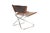 Vintage Mid Century Tubular Chrome Folding ‘Z-Down’ Lounge Chair — Erik Magnussen for Torben Ørskov For Sale In Los Angeles - Image 6 of 11
