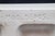 Reclaimed Rectangular White Ceramic Bathroom Shelf For Sale - Image 9 of 9