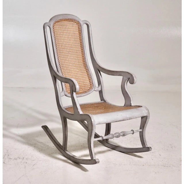 Scandinavian Rocking Chair, 19th Century For Sale - Image 6 of 6