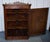 English Oak Hanging Corner Cabinet For Sale - Image 10 of 16