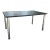 Postmodern Italian Formica and Chrome Dining Table 1970s For Sale
