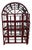 Antique French Style Wrought Iron Wine Rack Domed Locking Storage For Sale - Image 4 of 12