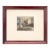 Vintage Wallace Nutting Hand-Colored Photograph – Framed Colonial Interior Scene For Sale