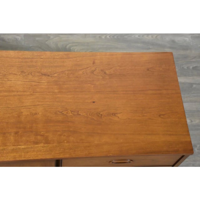 Mid Century Cherry Dresser by Dixie Furniture For Sale In Boston - Image 6 of 11