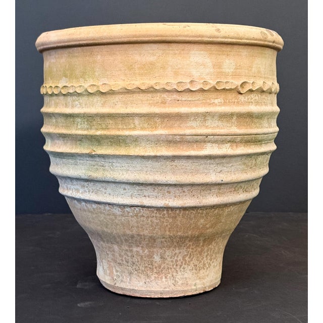 Large Greek Garden Planter Pot or Urn of Terracotta From Crete - Three Available For Sale In Austin - Image 6 of 8