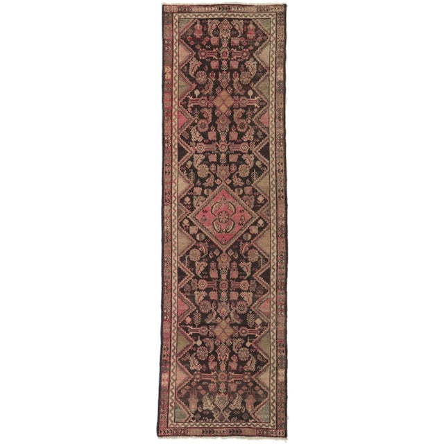 Antique Persian Malayer Rug, 02'06 X 08'06 For Sale - Image 9 of 9