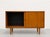 Mid Century Modern Oak Sliding Door Credenza – Danish Modern Storage Cabinet, C. 1960’s For Sale In New York - Image 6 of 12