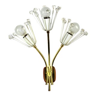 Sconce by Emil Stejnar for Rupert Nikoll, 1950s For Sale