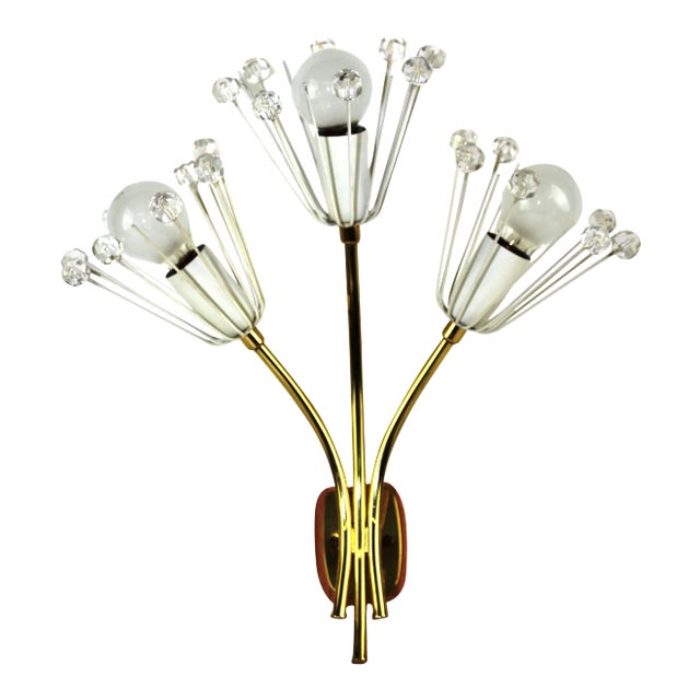 Sconce by Emil Stejnar for Rupert Nikoll, 1950s For Sale