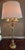 French Vintage Brass Bouillotte Horn 3-Arm Lamp For Sale - Image 3 of 13
