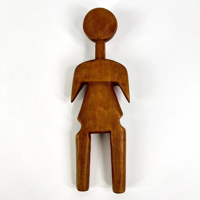 Early 20th Century Ewe Wooden Doll Togo For Sale - Image 4 of 6