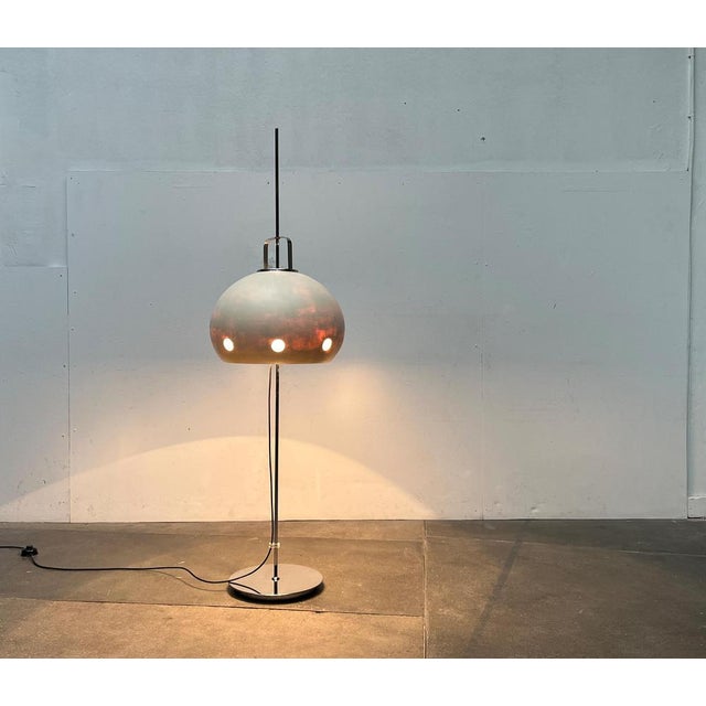 Mid-Century Modern Italian Space Age Modified Lucerna Floor Lamp from Guzzini, 1960s For Sale - Image 9 of 18