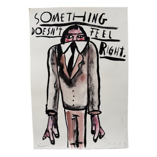 Eamonn O'Boyle, Something Doesn't Feel Right, Amsterdam, 2024, Artwork on Paper For Sale