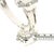 Hollywood Regency Vintage Nachtmann Crystal Double Arm Candlestick Holder Clear Glass Candleabra For Sale - Image 3 of 11