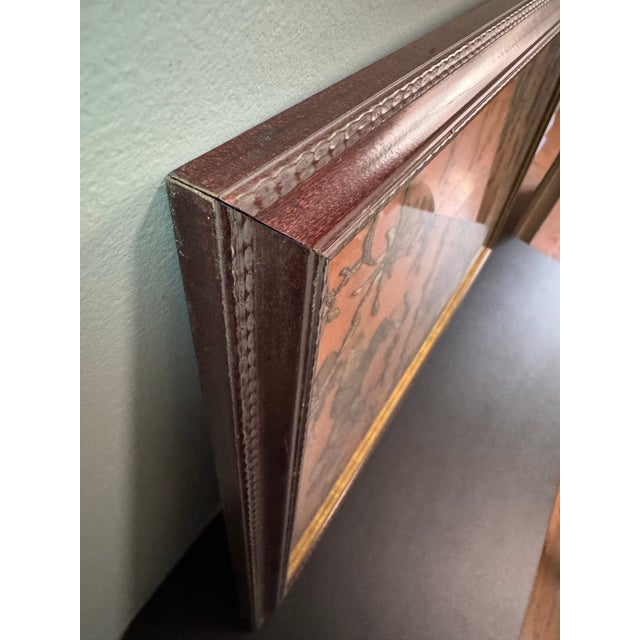 Chinese Late Qing Dynasty Silk & Gold Couchwork Panel: The Sanxing Deities, C. 1890 For Sale - Image 3 of 11