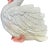 Vintage Hollywood Regency Hand-Painted Ceramic Swan Jardinière For Sale - Image 10 of 12
