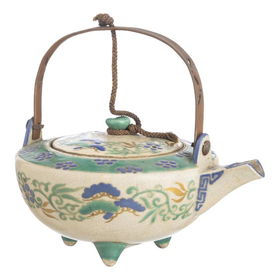 Japanese Porcelain Teapot, Early 20th Century For Sale