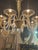 Murano Gold Glass 8 Arm Chandelier For Sale - Image 4 of 6