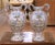 French Pair of 19th Century French Moustiers Faience Vases With Ram’s Head Handles For Sale - Image 3 of 12
