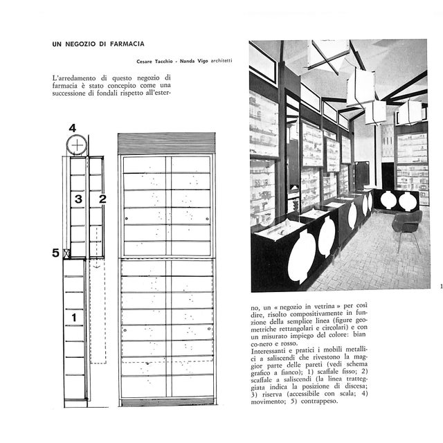 "Negozi Moderni" 1965 Magnani, Franco [A Cura Di] For Sale In New York - Image 6 of 10