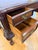 Wood Sligh Carved Mahogany Leather Top Desk For Sale - Image 7 of 12