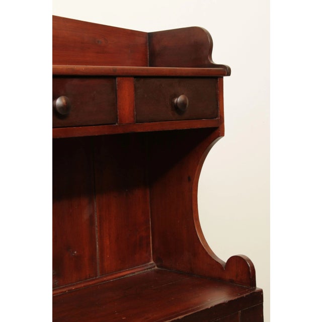 Antique American Pine Bucket Bench Chairish