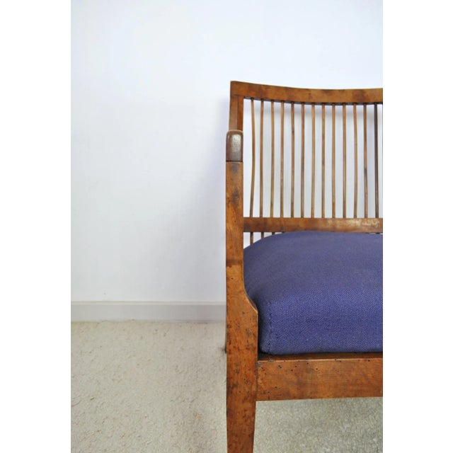 19th Century Danish Walnut Bergère Chair For Sale - Image 11 of 18