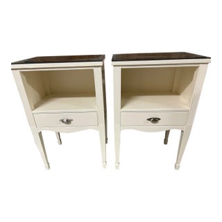 1970s Vintage Nightstands- a Pair For Sale