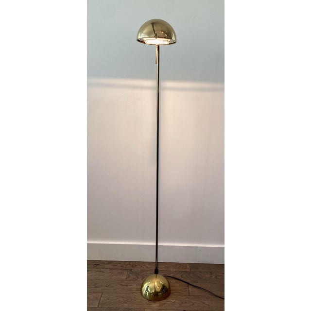 Vintage Floor Lamp by Robert Sonneman for George Kovacs This has 2 levels of brightness and an adjustable head and...