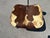 1950s 1950s Early Eames style DCM Dining Chair With Original Hair on Hide Upholstery, Cowhide For Sale - Image 5 of 16