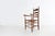 Brown Antique French Wooden Armchair with Cane Seat, 1890s For Sale - Image 8 of 17