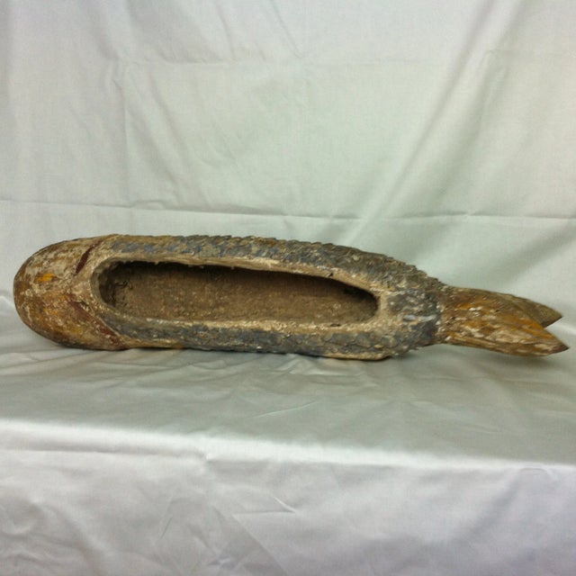 Brown Early 20th Century Lucky Fish Carving For Sale - Image 8 of 13
