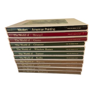 1979 Vintage Library of Art - Set of 11 For Sale