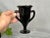 Vintage Black Glass Vase For Sale - Image 12 of 12