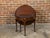 Brown English Georgian Period 1820s Demilune Flip Top Console Table with Compartment For Sale - Image 8 of 12