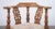 1940s Vintage Danish Oak Corner Chair, 1940s For Sale - Image 5 of 11