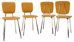 Dining Chairs, Czechoslovakia, 1970s, Set of 4