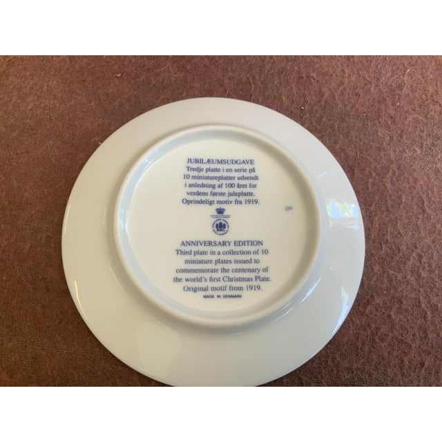1990s Bing & Grondahl Anniversary Edition Plate For Sale In Naples, FL - Image 6 of 6