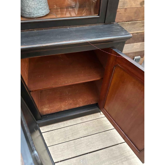 Large Bookcase with a Weathered Finish For Sale - Image 10 of 12