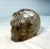 1940s Hand Carved Rock Crystal Hard Stone Skeleton Skull Sculpture Statue For Sale In New York - Image 6 of 12