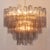 1980s Murano Gray Glass Tronchi Chandelier, 1990s For Sale - Image 5 of 11