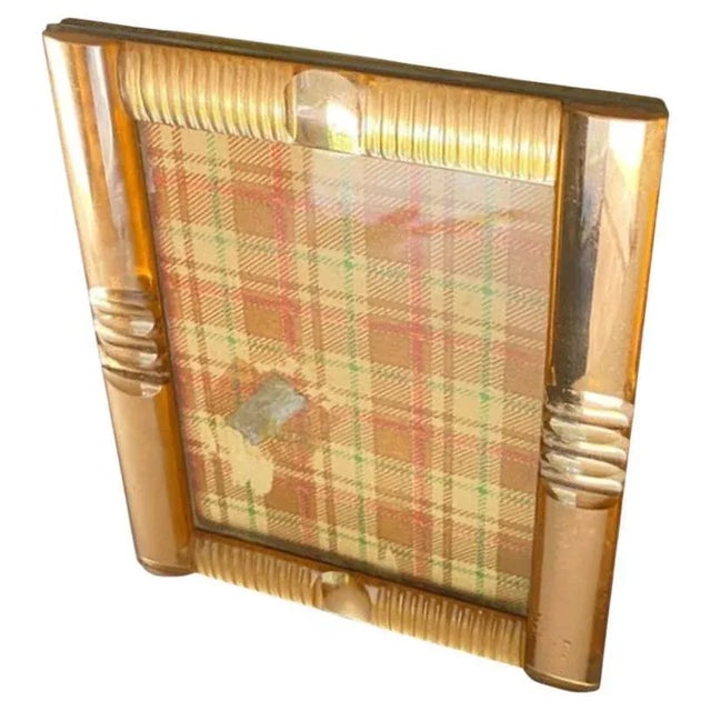 Art Deco Picture Frame in Pink, France, 1930s For Sale - Image 10 of 10