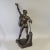 Mid 19th Century Victorian Elkington & Co. 32" Bronze Warrior King Statue Sculpture, C. 1860–1880 For Sale - Image 5 of 18