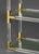 Vintage Jonathan Adler Modern Lucite and Brass Etagere For Sale In New York - Image 6 of 9
