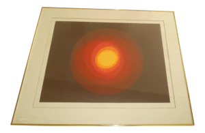 1975 Signed Koyu Silk Screen Print