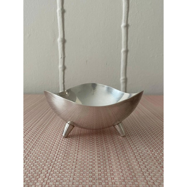 Silver F.B. Rogers Midcentury Silverplate Footed Bowl For Sale - Image 8 of 13