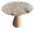 Andrianna Shamaris St. Barts Organic Teak Wood Round Table For Sale