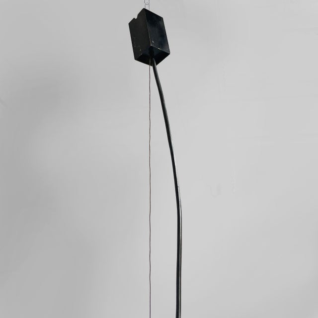 Mid-Century Modern Italian Pendant in Orange Glass and White Metal, 1970s For Sale - Image 15 of 16