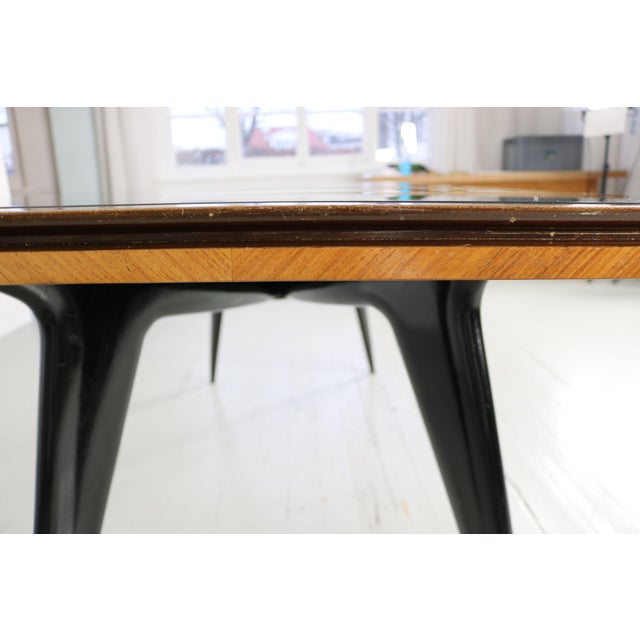 Wood Dining Table, Italy, 1950s For Sale - Image 7 of 18