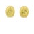 1970s Pair of Athena Seidengang 18k Gold Classical Figure Earrings For Sale - Image 4 of 9